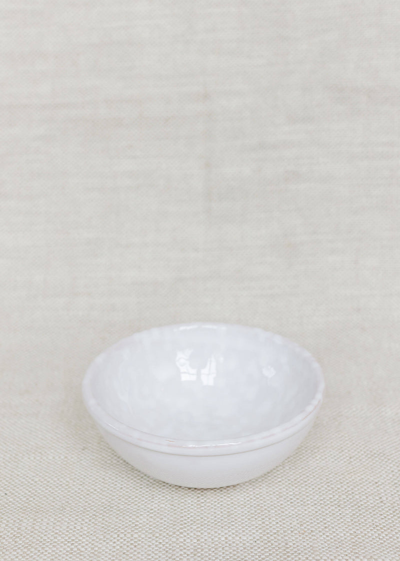 Palomas Products Small Blanco Food Pet Bowls
