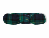 Palomas Products Navy and Green Check Necktie