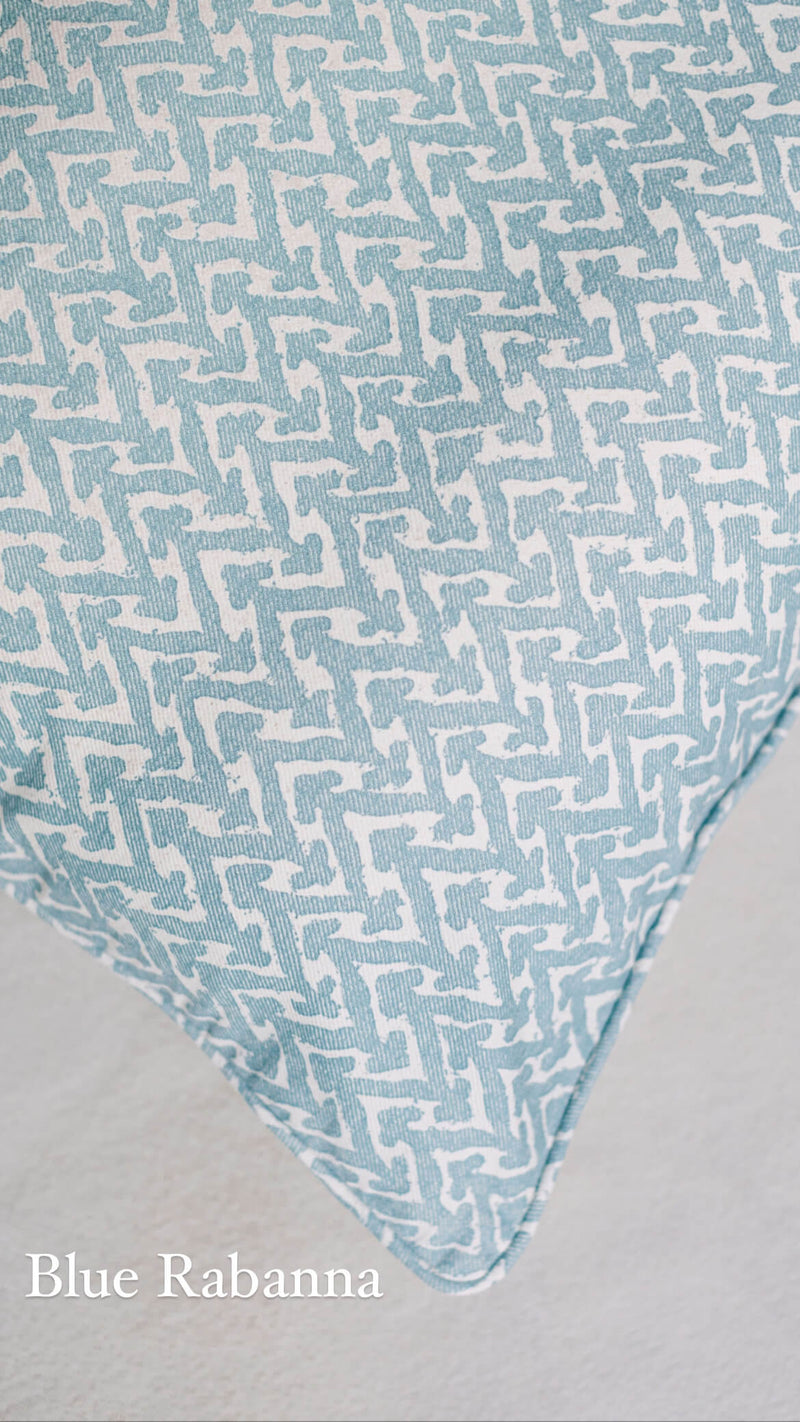 Palomas Products Blue Rabanna Limited Edition Fermoie Fabrics Dog Bed Cushions 