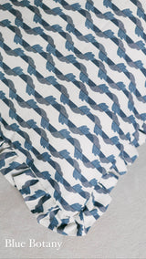 Palomas Products Blue Botany Limited Edition Fermoie Fabrics Dog Bed Cushions 