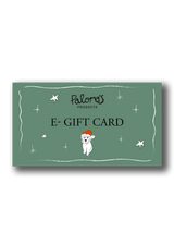 Paloma's Products Christmas gift card